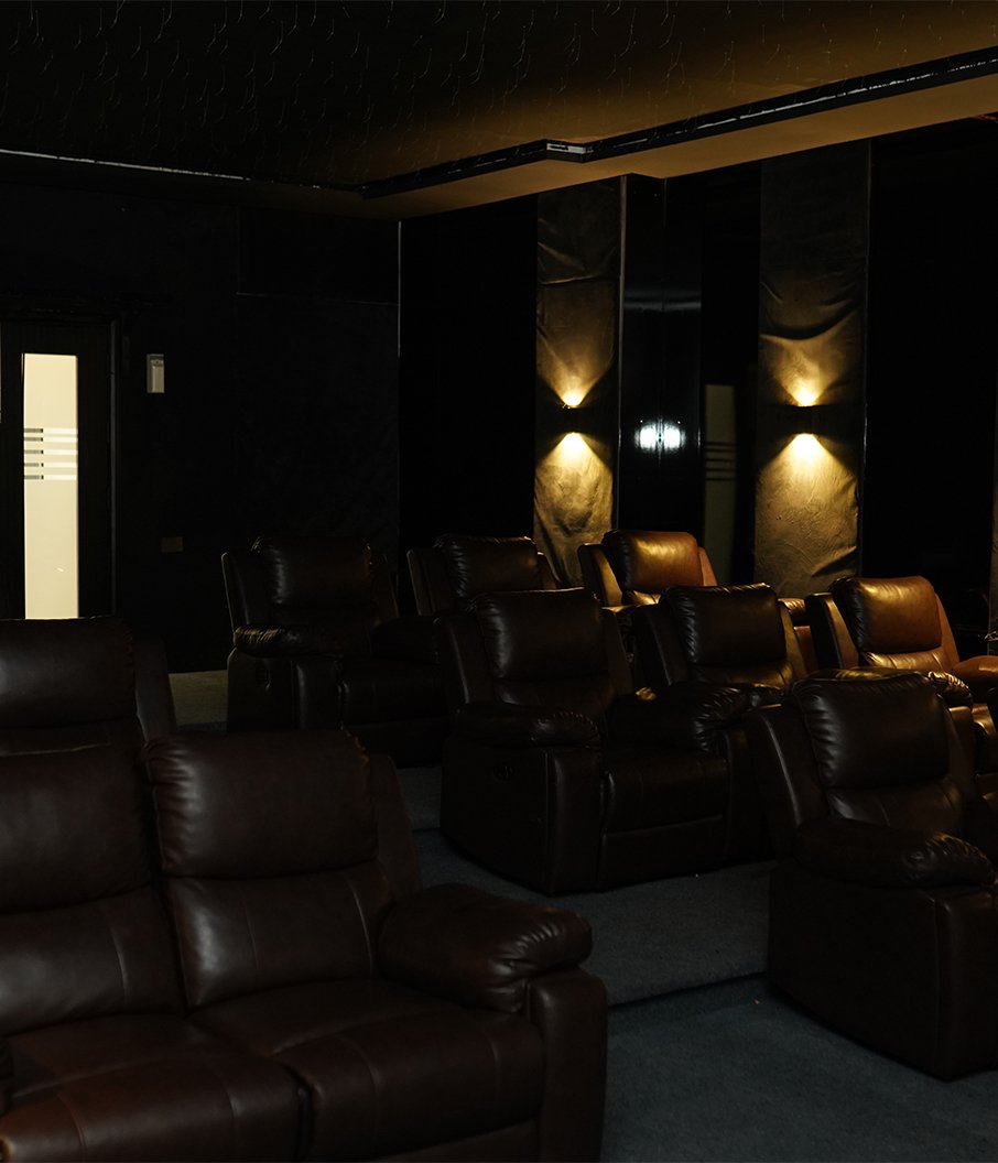 Shapes Cinema lounge seating